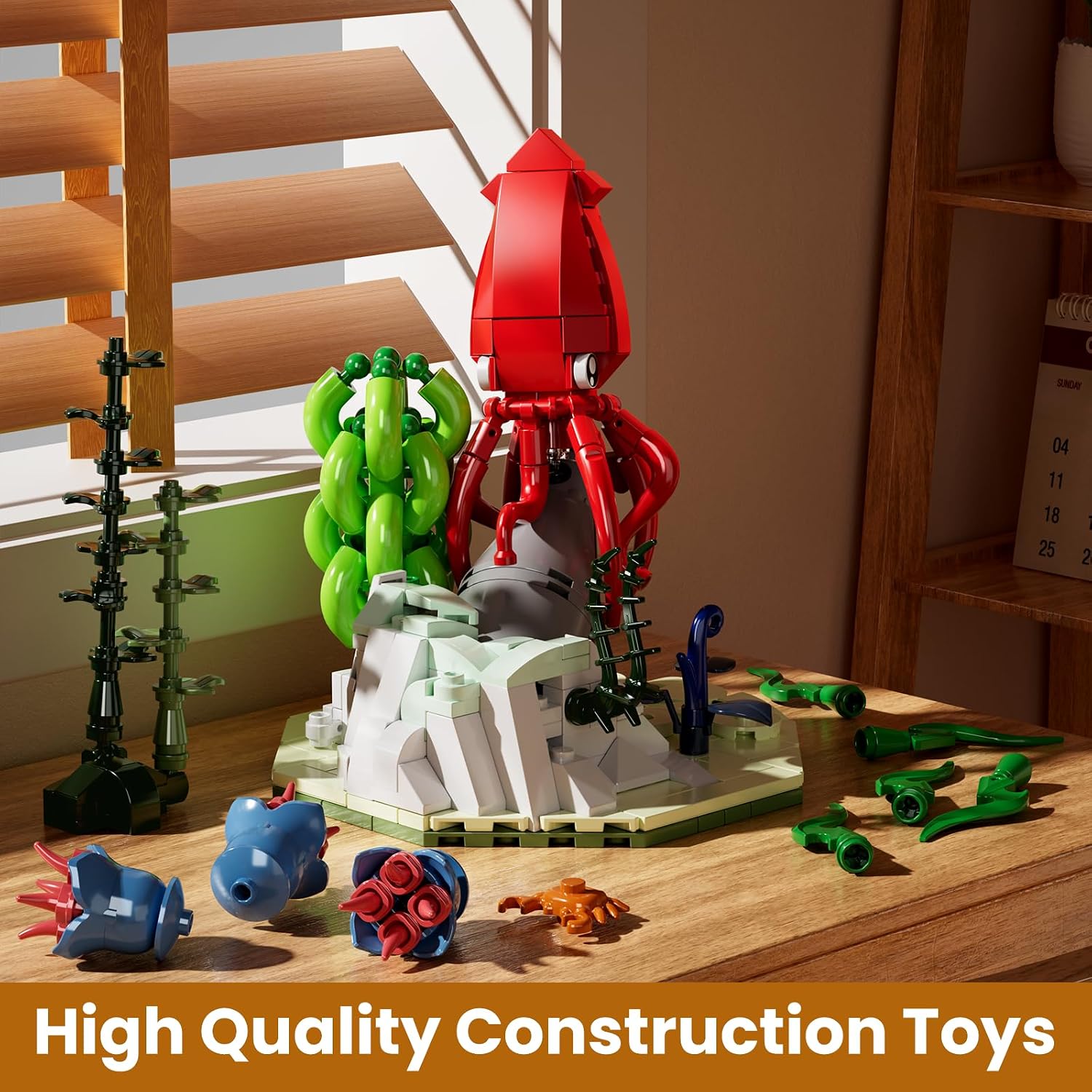Thumbnail 3 de Mould King 10174 Tintenfisch Bauspielset 416 Teile 🧩