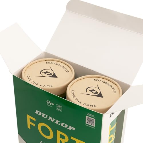 Detalle de Dunlop Pallina da tennis Fort All Court TS: 2x4 palline per sabbia, erba e campo duro
