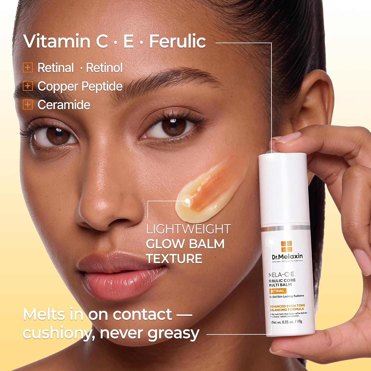Detalle de Dr.Melaxin Mela-C·E Ferulic Core Multi Balm Stick with Vitamin C·E and Retinal