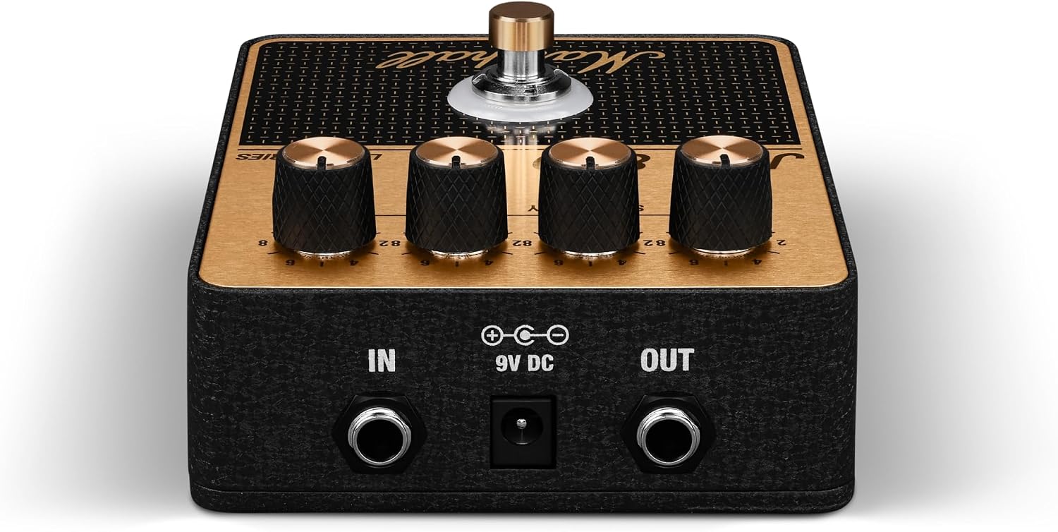 Detalle 2 de Marshall JCM800 1008155 Overdrive Distortion Pedal, Black and Gold