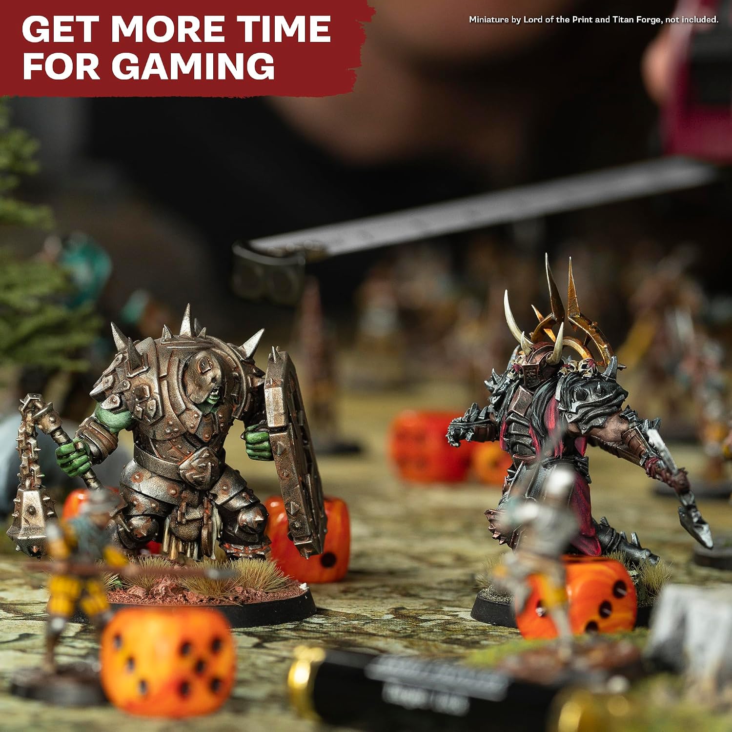 Detalle 2 de The Army Painter Battlefields ベースセット|コルク岩・砂・雪・草房・接着剤付き
