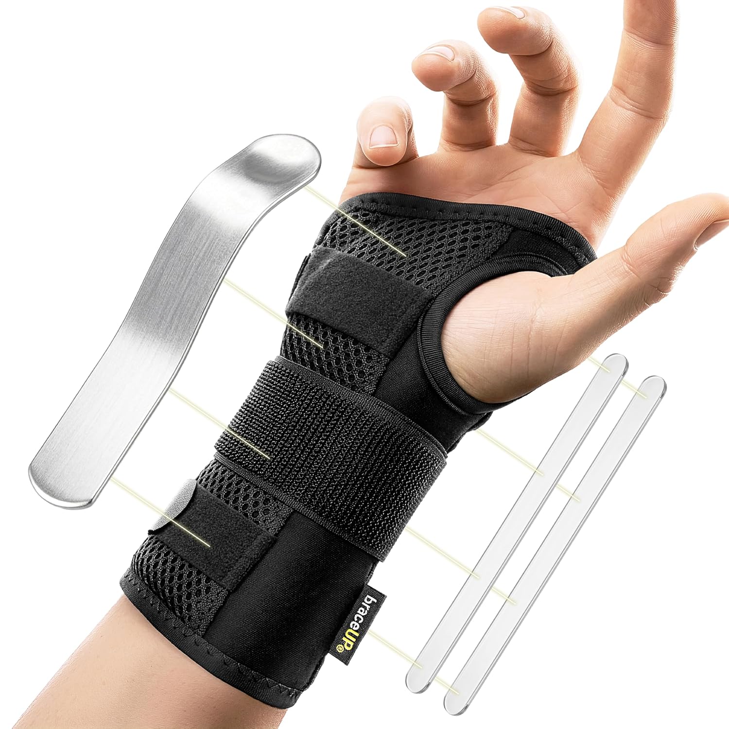Thumbnail 6 de BraceUP Wrist Support Brace S/M for Carpal Tunnel