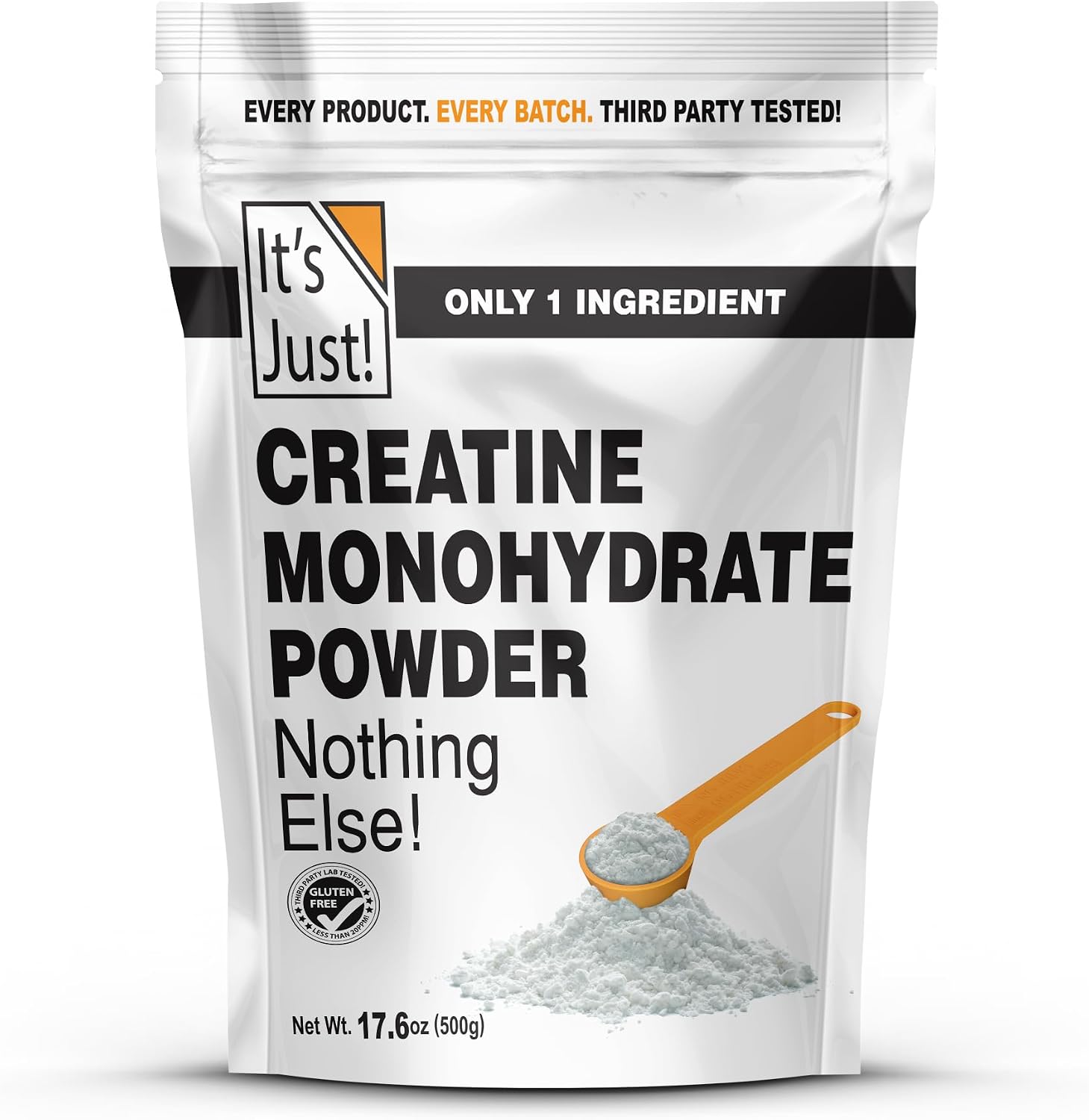 Detalle de It's Just! Creatine Monohydrate Powder, 500g