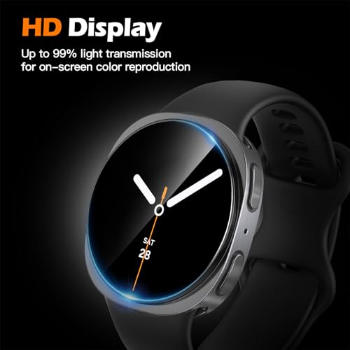 Thumbnail 4 de Samsung Galaxy Watch8 Tempered Glass 3-Pack