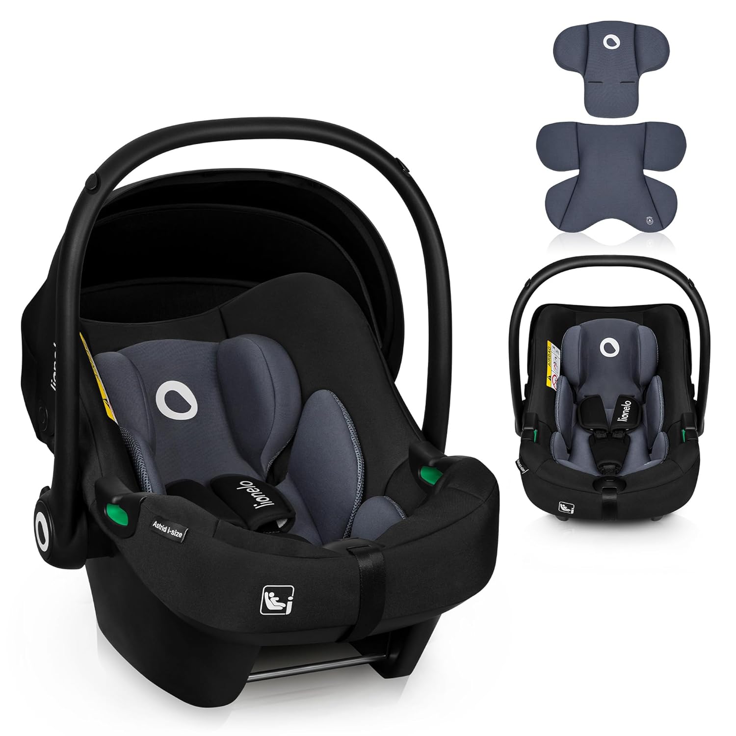 Lionelo ASTRID i-Size Babyautositz 40–87 cm (Gruppe 0+), rückwärtsgerichtet mit 3-Punkt-Gurt