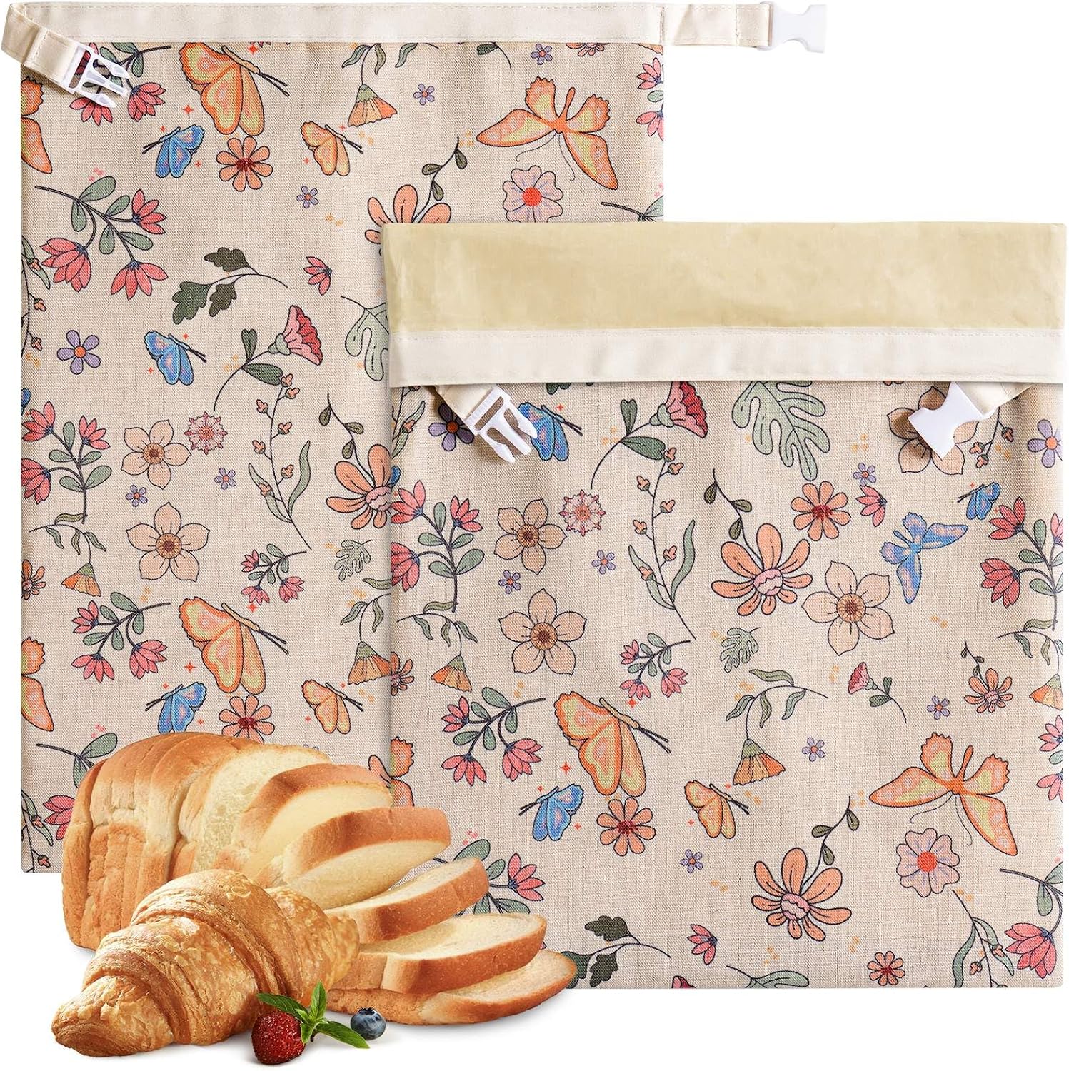 Thumbnail 6 de Beeswax Bread Bags 2 Pack for Sourdough