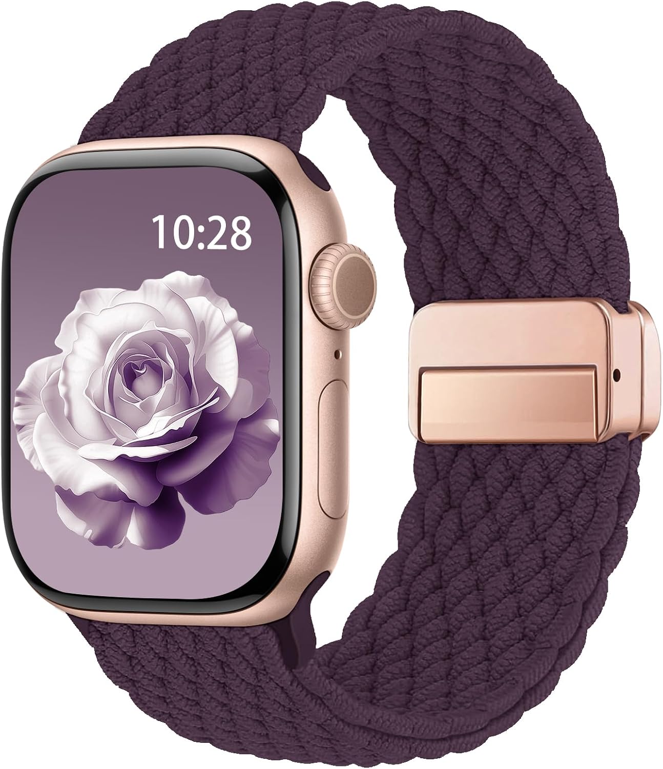 Detalle de Braided Nylon Watch Strap for Apple Watch 40–49mm