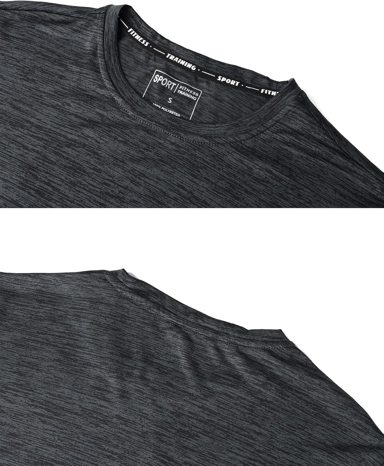 Thumbnail 2 de Peakwell Men's Sport T-Shirts Short Sleeve Fitness Tee — Practical, breathable training top