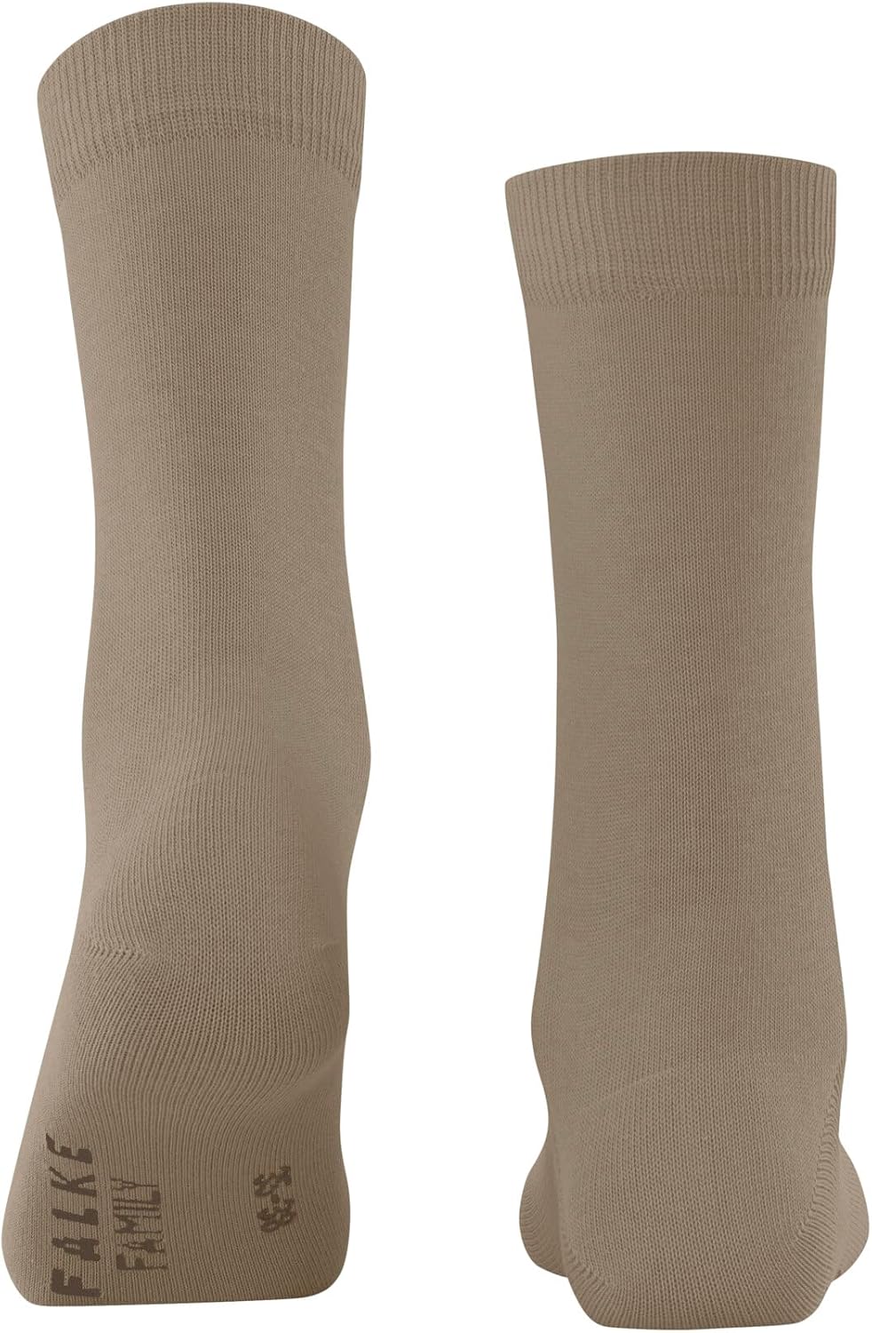 Detalle de FALKE Family W So coton durable unies 1 paire – Chaussettes femmes Beige Nude 4092 (39-42)
