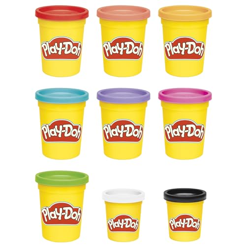 Thumbnail 14 de Play-Doh Favorite Colour Pack of 9 Cans