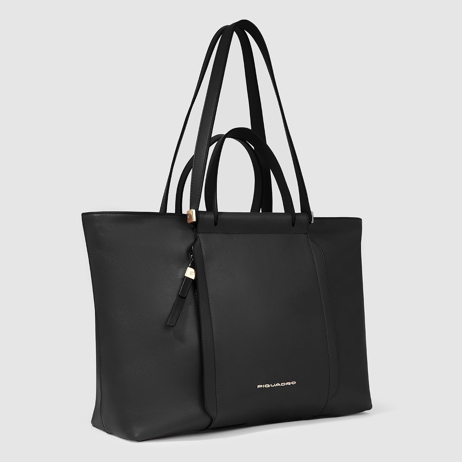 Detalle 2 de PIQUADRO Borsa da Donna Porta PC 14" Circle - In Pelle, Nero