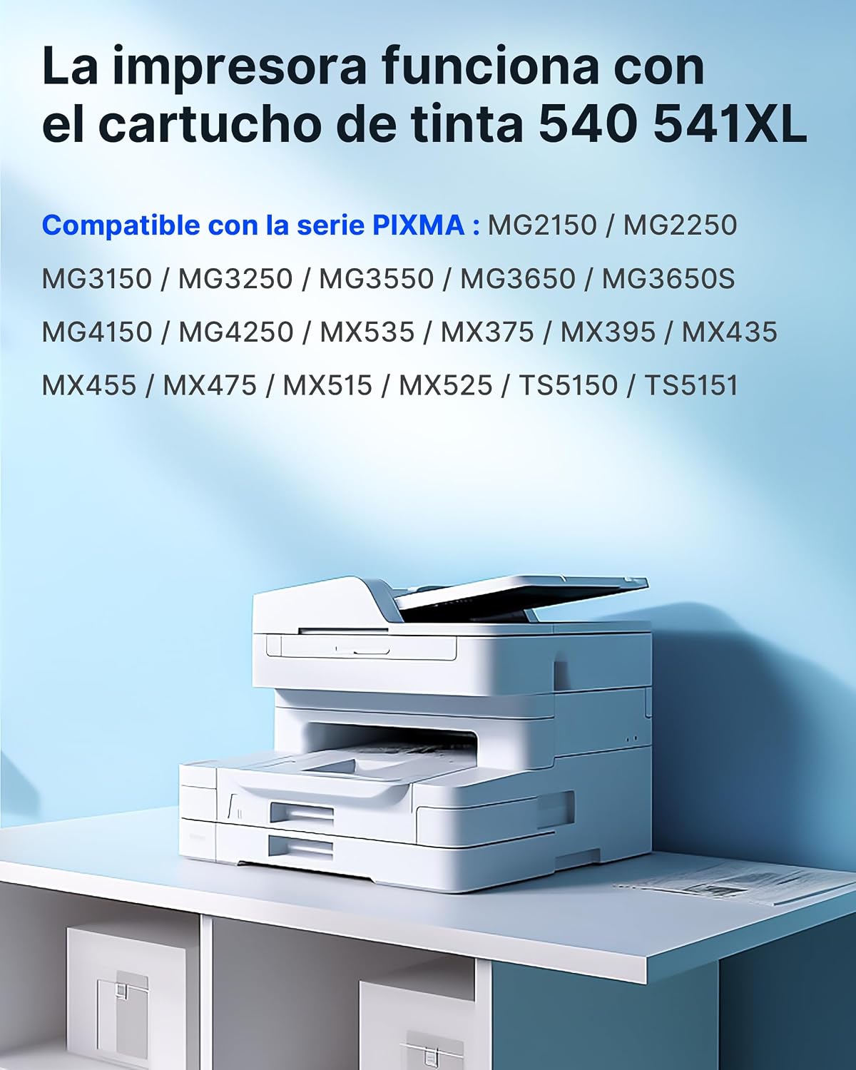 Thumbnail 2 de Heroil PG540 XL CL541 XL Negro y Color Cartuchos 🖨