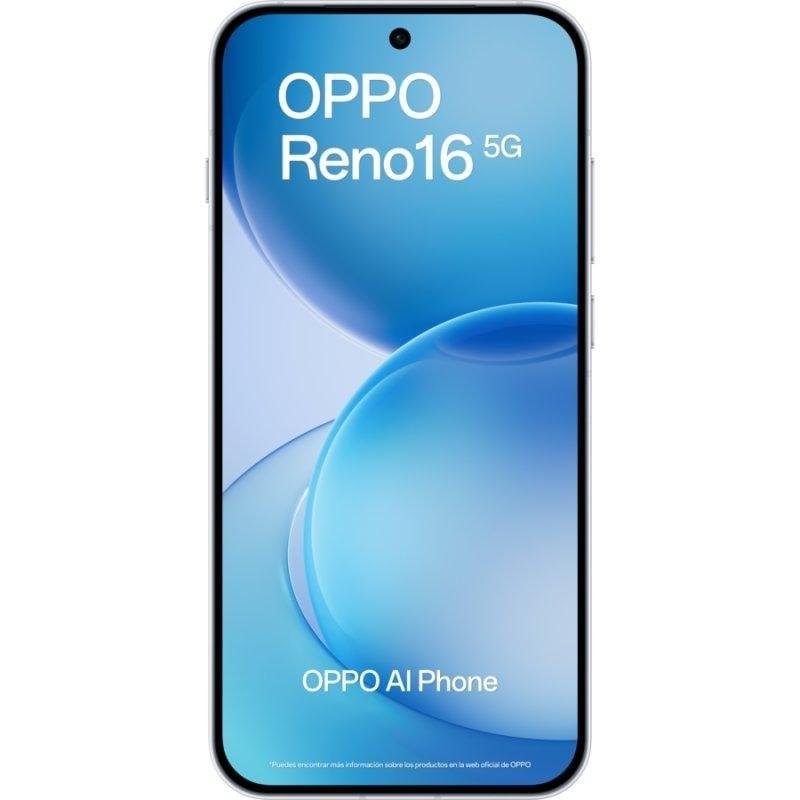 Thumbnail 2 de OPPO Reno16 5G 8GB/512GB: fotografía, autonomía y carga ultrarrápida en un diseño 6.32" blanco con Enco X3s