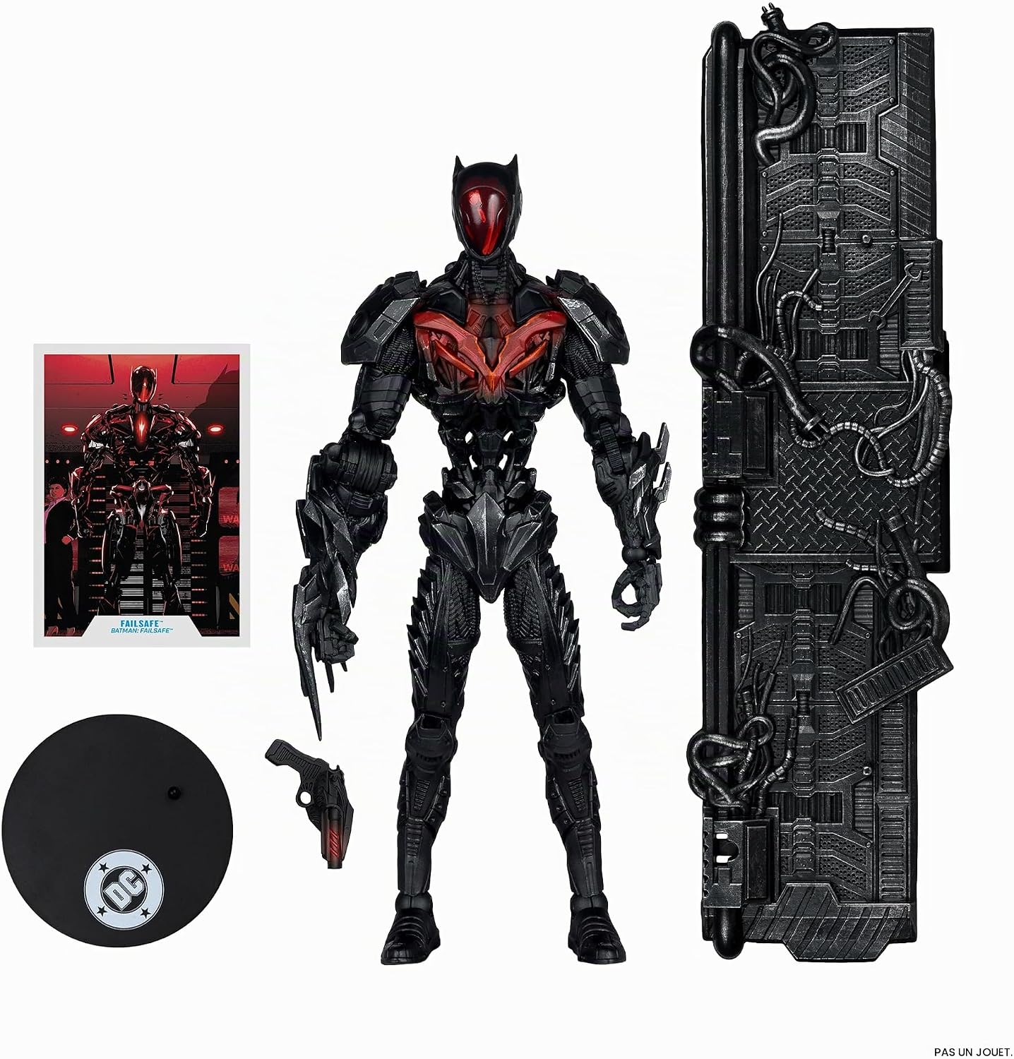 Detalle 2 de McFarlane Toys DC Multiverse Failsafe Mega Figure-actiefiguur met 22 beweegbare onderdelen