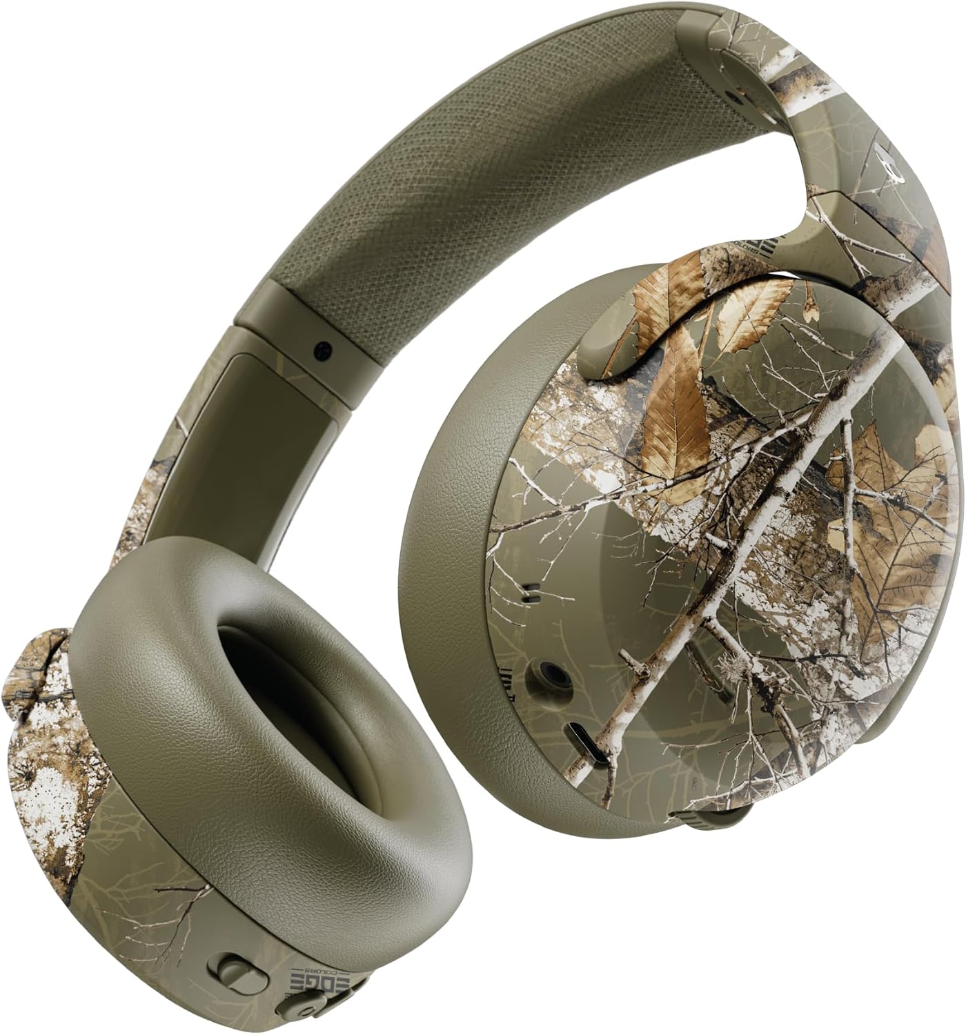 Detalle de Skullcandy Crusher ANC 2 Over-Ear Headphones, Realtree EDGE Drab, ANC