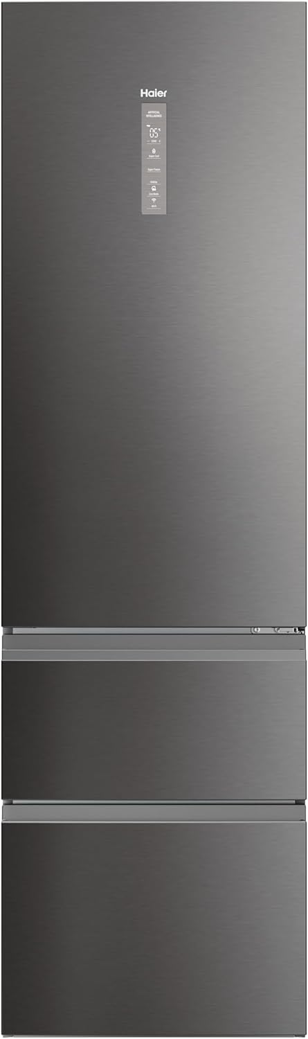 Detalle 2 de Haier 3D 60 Series 5 HTW5620CNMP: frigorífico combi Total No Frost con WiFi y My Zone Pro