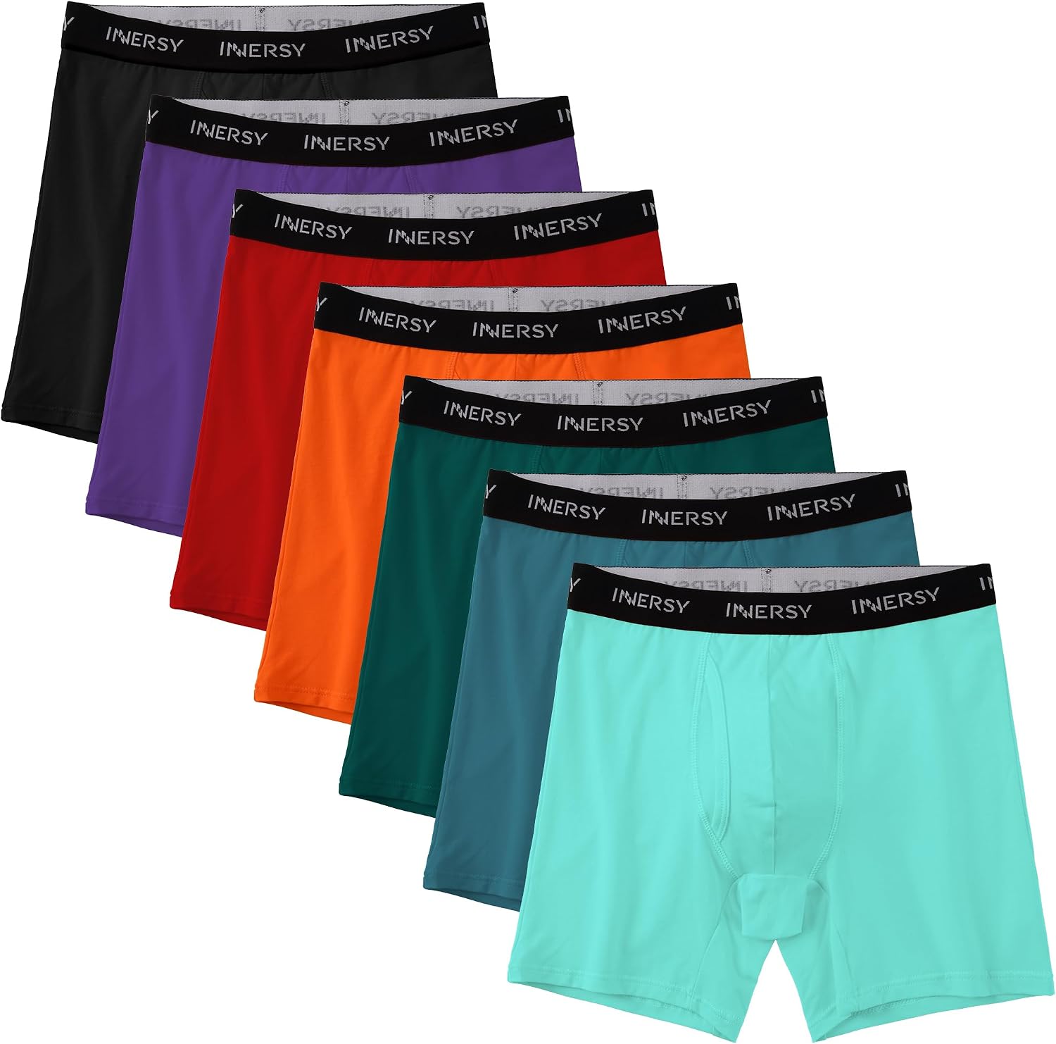 Thumbnail 5 de INNERSY Men's Cotton Underwear 7-Pack boxer briefs 🩲
