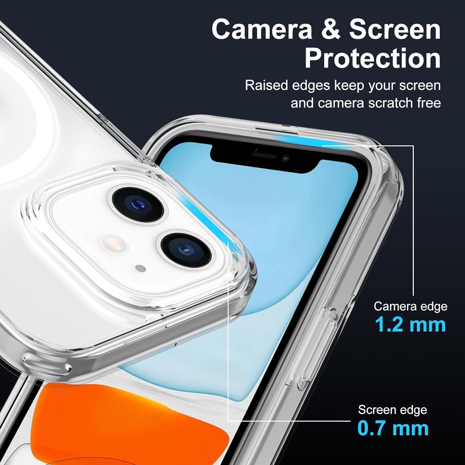 Thumbnail 5 de XTCASE Cover Magnetica per iPhone 11: protezione trasparente con supporto MagSafe