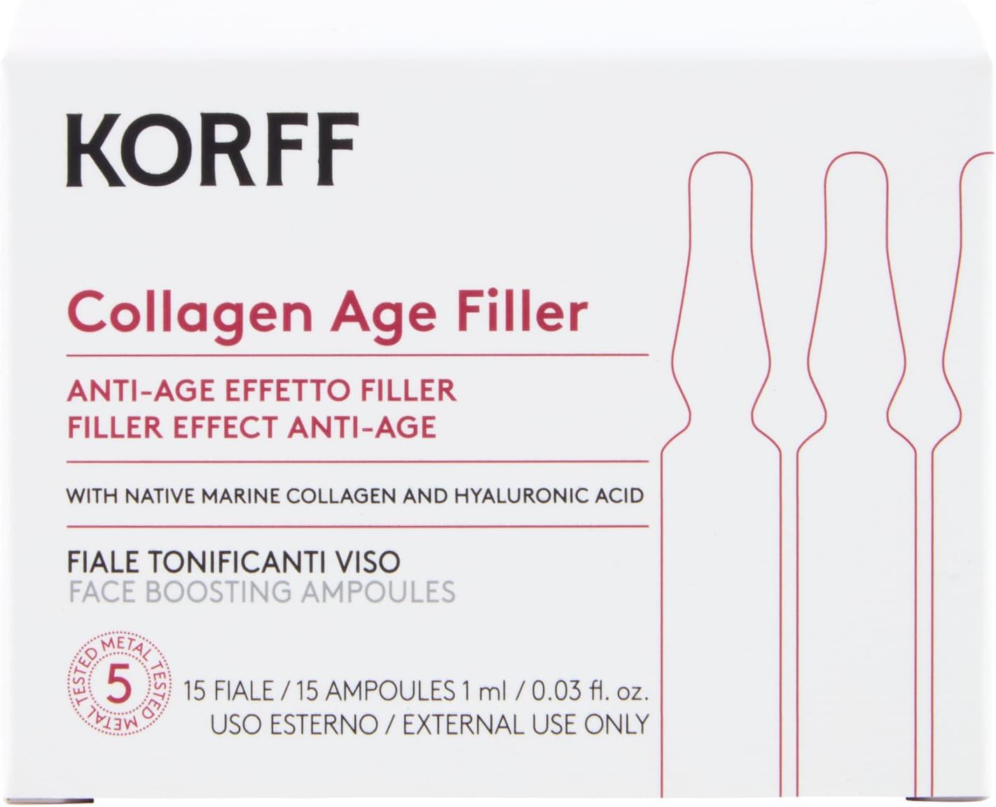 Thumbnail 4 de Korff Collagen Age Filler 15 fiale 💧