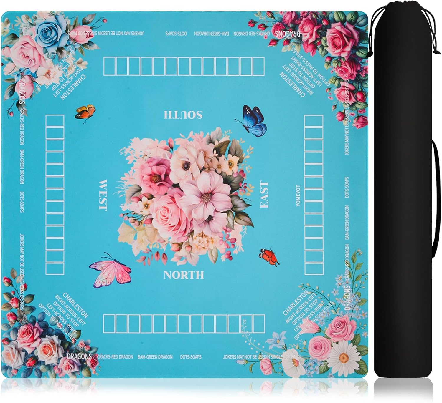Thumbnail 6 de YOMEYOT Mahjong Mat 31.5 x 31.5 inches