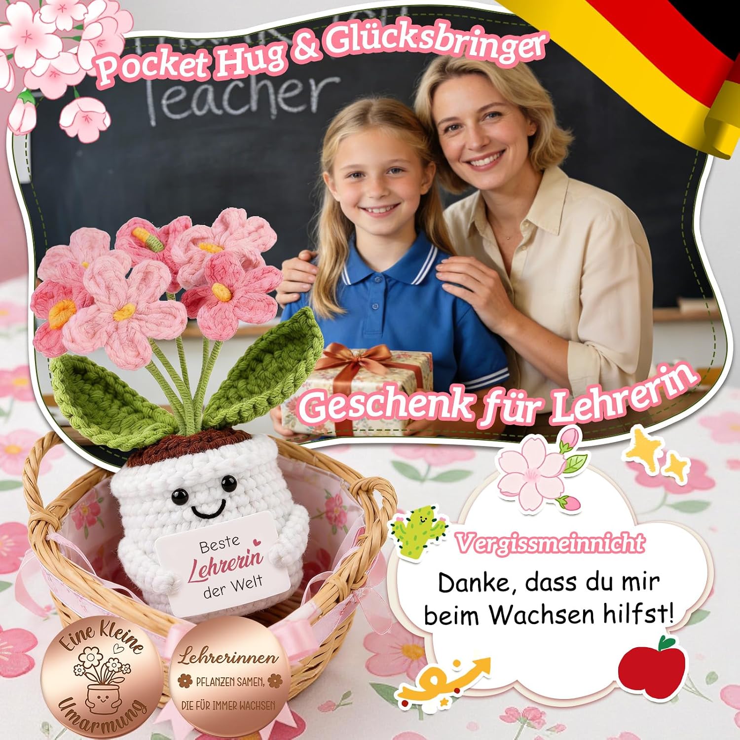 Thumbnail 2 de Giftota Dankeschön Geschenk Lehrerin Erzieherin