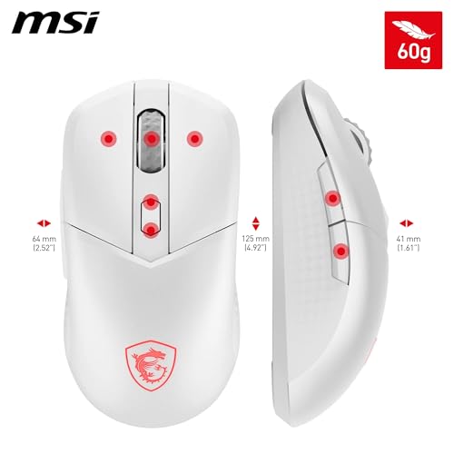 Thumbnail 6 de Souris MSI VERSA 300 Wireless 8000 DPI ⚡