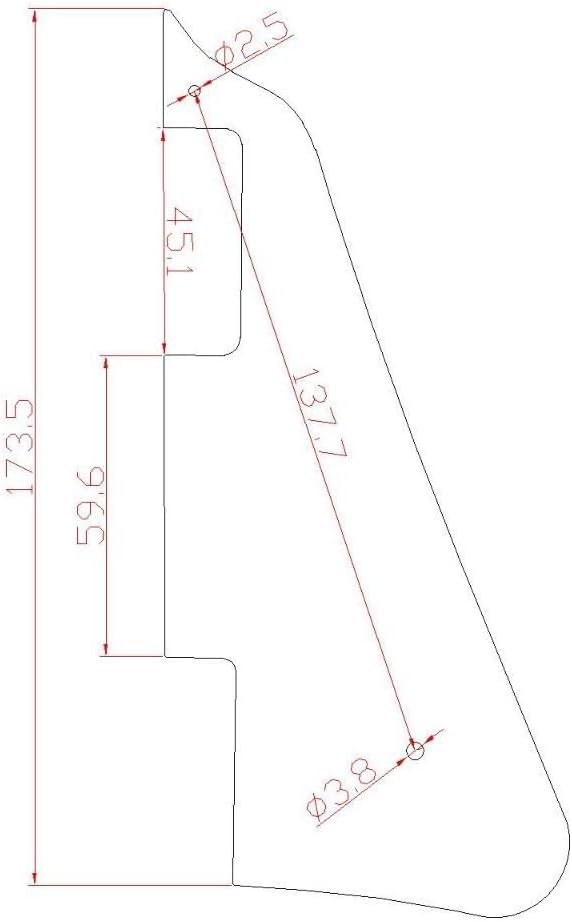 Detalle 2 de KAISH LP Guitar Pickguard in Tiger Stripe