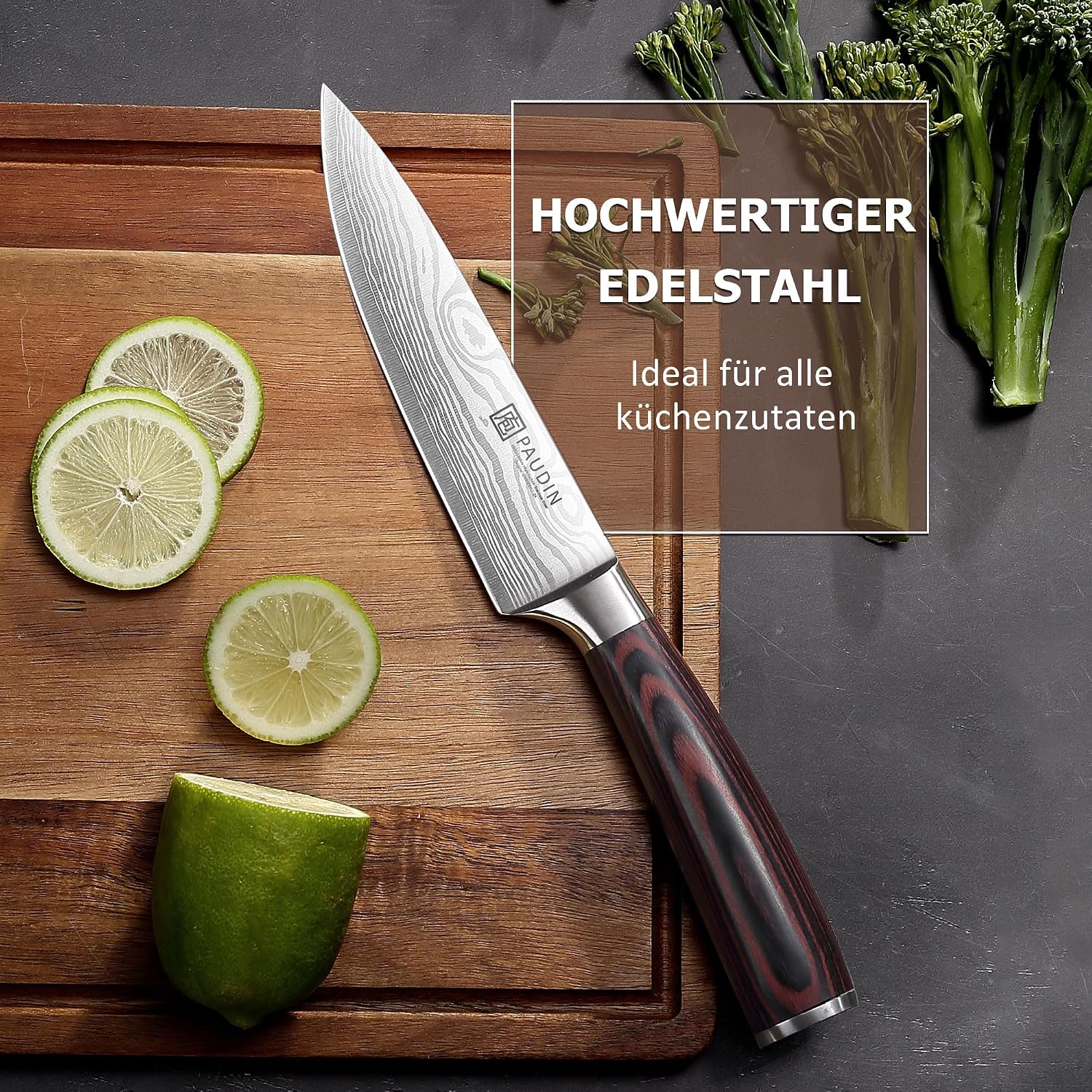 Thumbnail 5 de PAUDIN Kochmesser 15 cm Präzises Allzweckmesser