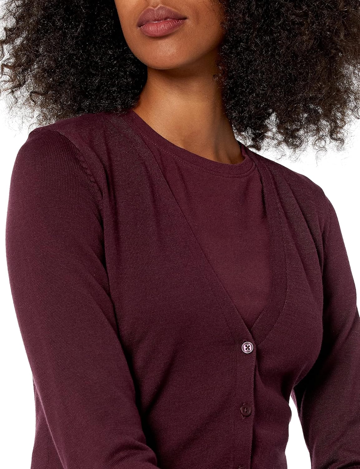 Thumbnail 3 de Amazon Essentials Women's Lightweight V-Neck Cardigan Jumper (Plus Size)