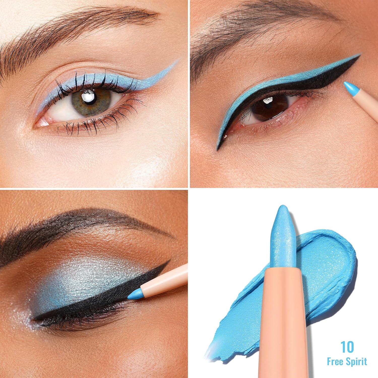 Detalle de OULAC Teal Kajal Eyeliner 24 Stunden 💄
