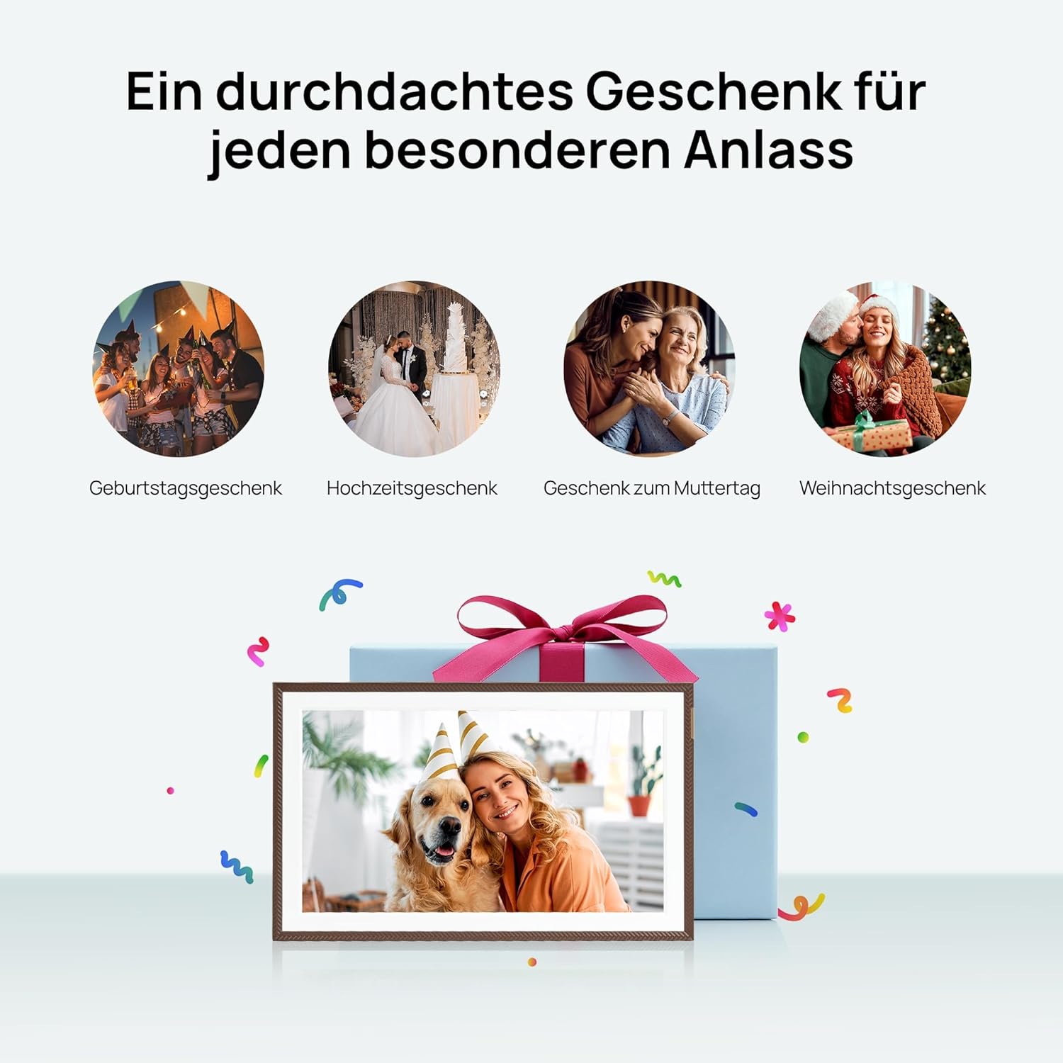 Thumbnail 6 de ARZOPA D15 digitaler Bilderrahmen 15,6" Touchscreen