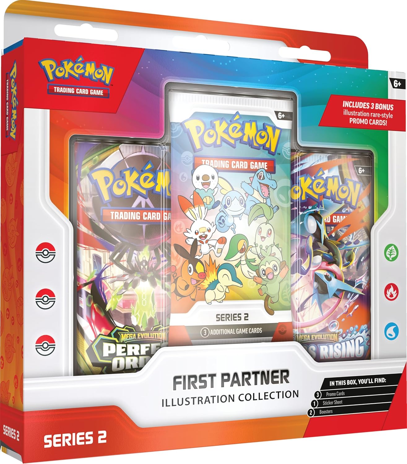 Detalle de Pokémon TCG: First Partner Illustration Collection — Series 2: A Collector-Friendly Pick with Fun Promo Focus
