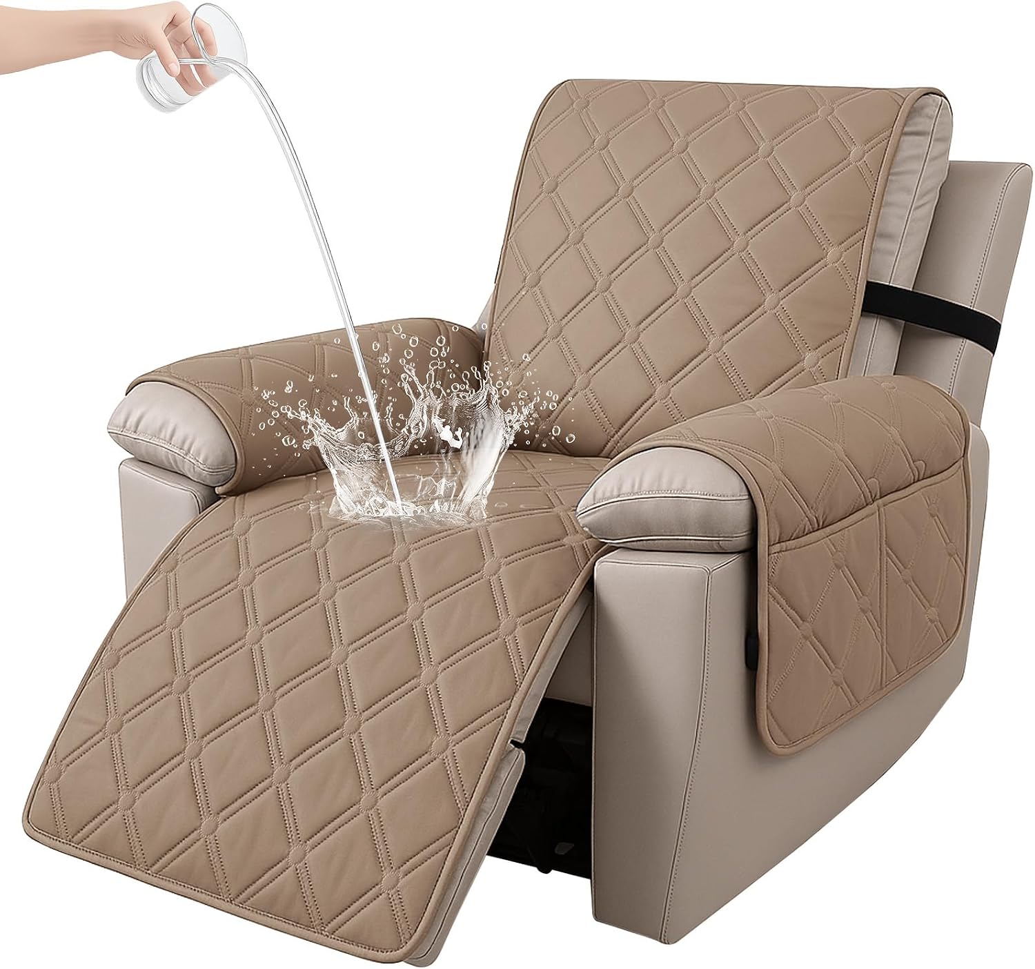 Detalle de Ystyle Copripoltrona 1 Posto Relax Reclinabile