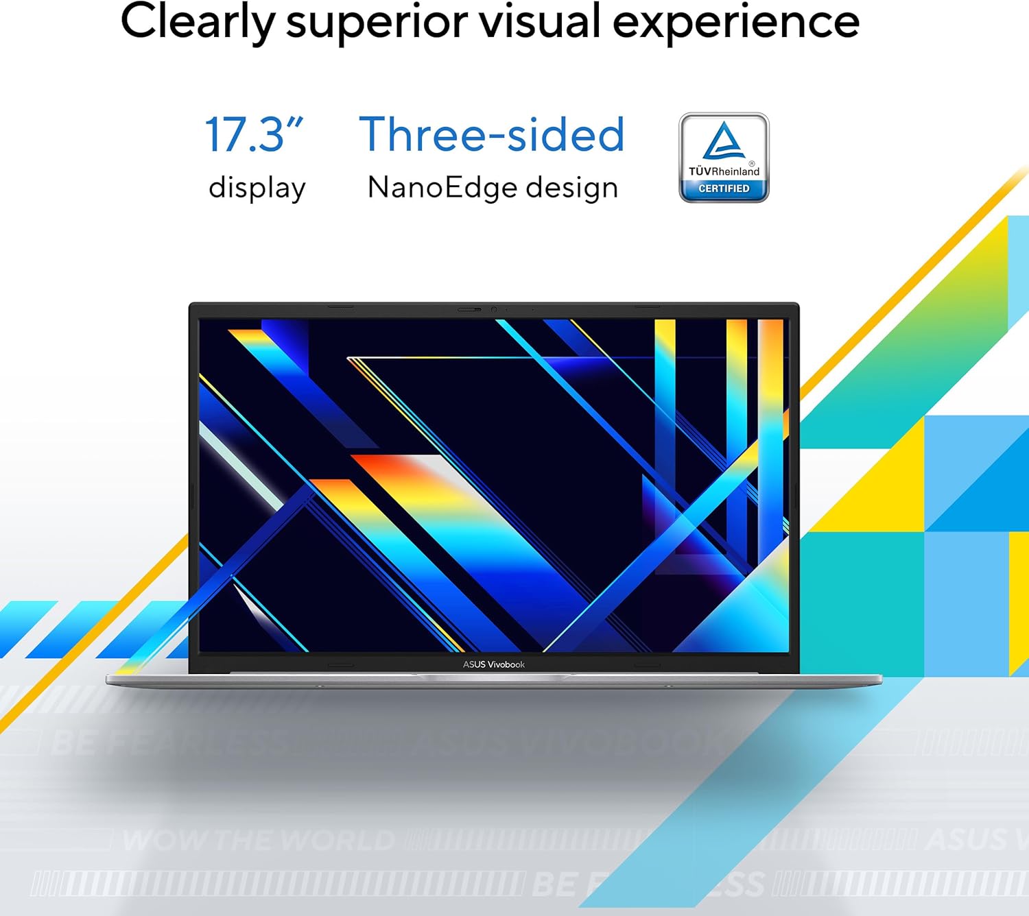 Detalle de ASUS Vivobook 17 Laptop (F1704VAP-ES77) – 17.3” FHD, Intel Core 7 150U, 16GB RAM, 1TB SSD, Windows 11 Home