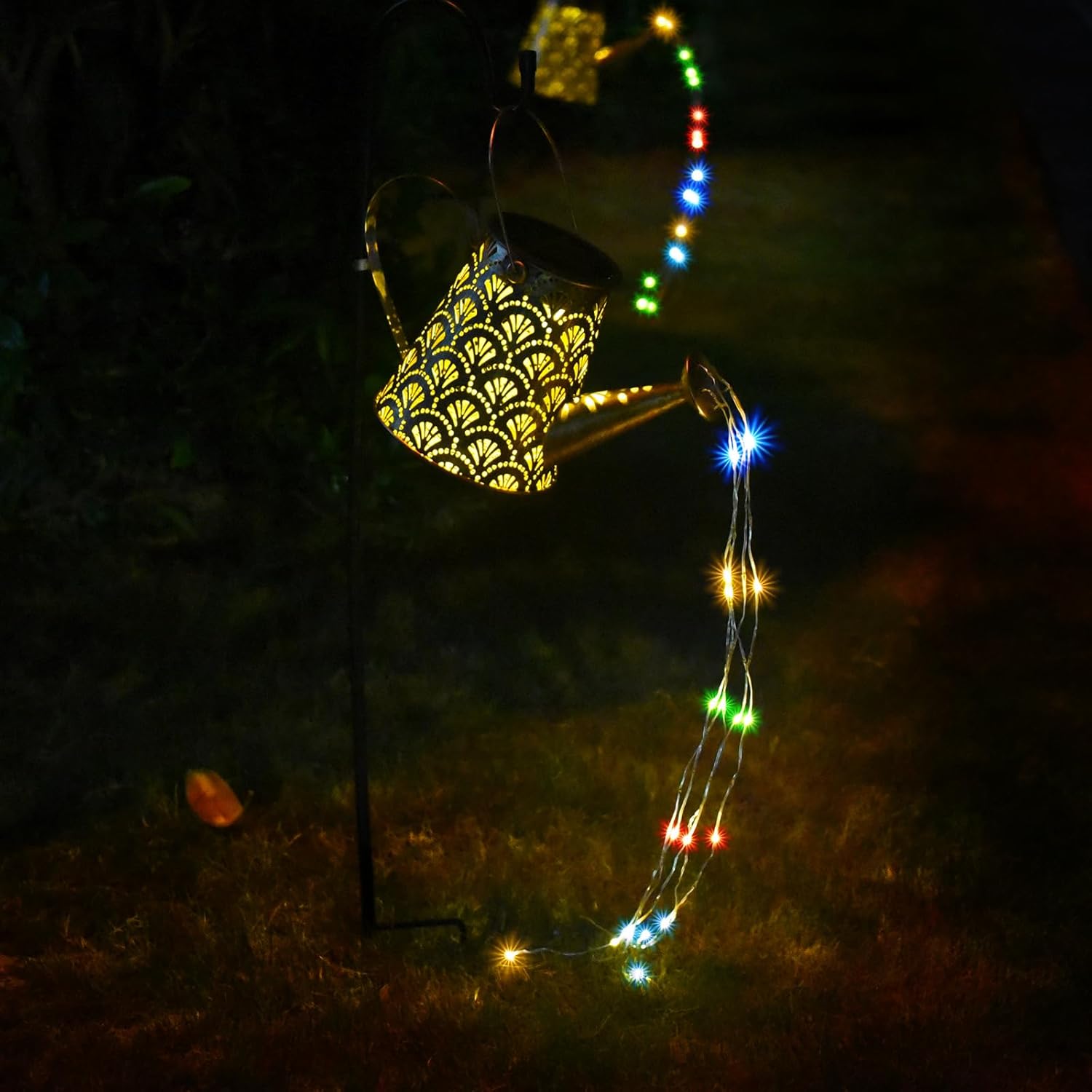 Thumbnail 6 de DeepDream Annaffiatoio solare LED impermeabile con catena vintage per giardino