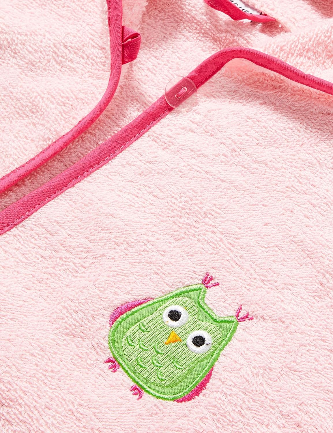 Thumbnail 2 de Playshoes Mädchen Frottee Sweety Bademantel – flauschiger Morgenmantel mit Kapuze und Bindegürtel