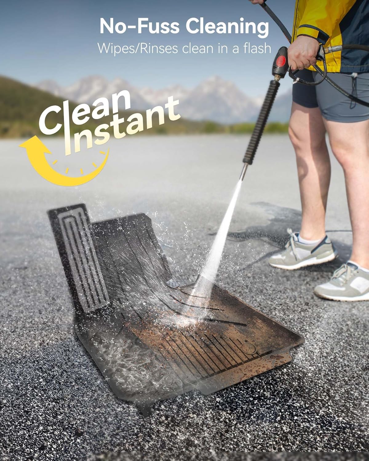 Thumbnail 4 de 3W Floor Mats & Cargo Liner Custom Set for 2025–2026 BMW X3 G45 (TPE All-Weather)