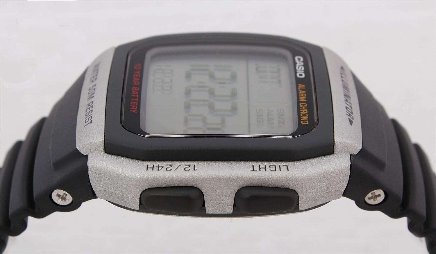 Thumbnail 1 de Casio W-96H-1AVES: Digital Watch with Plastic Strap