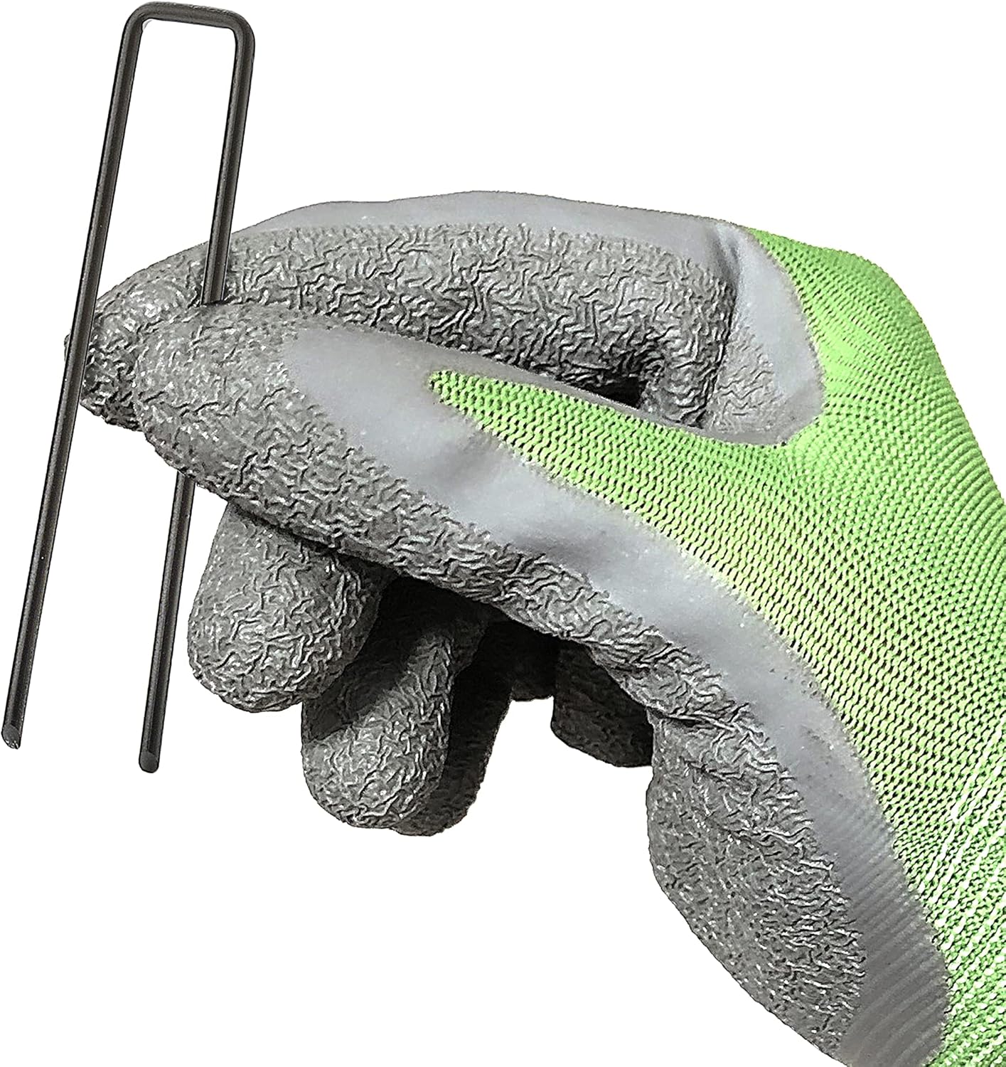 Detalle de GardenMate 300 Erdanker – 100 mm lang, 13 mm breit, Ø 2,9 mm, unverzinkter Stahl