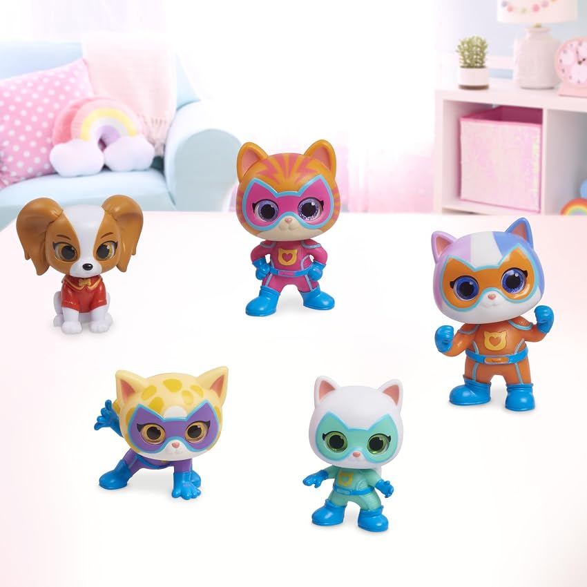 Thumbnail 6 de Just Play SuperKitties Hero Squad — 5 figuras 5 cm 🎲