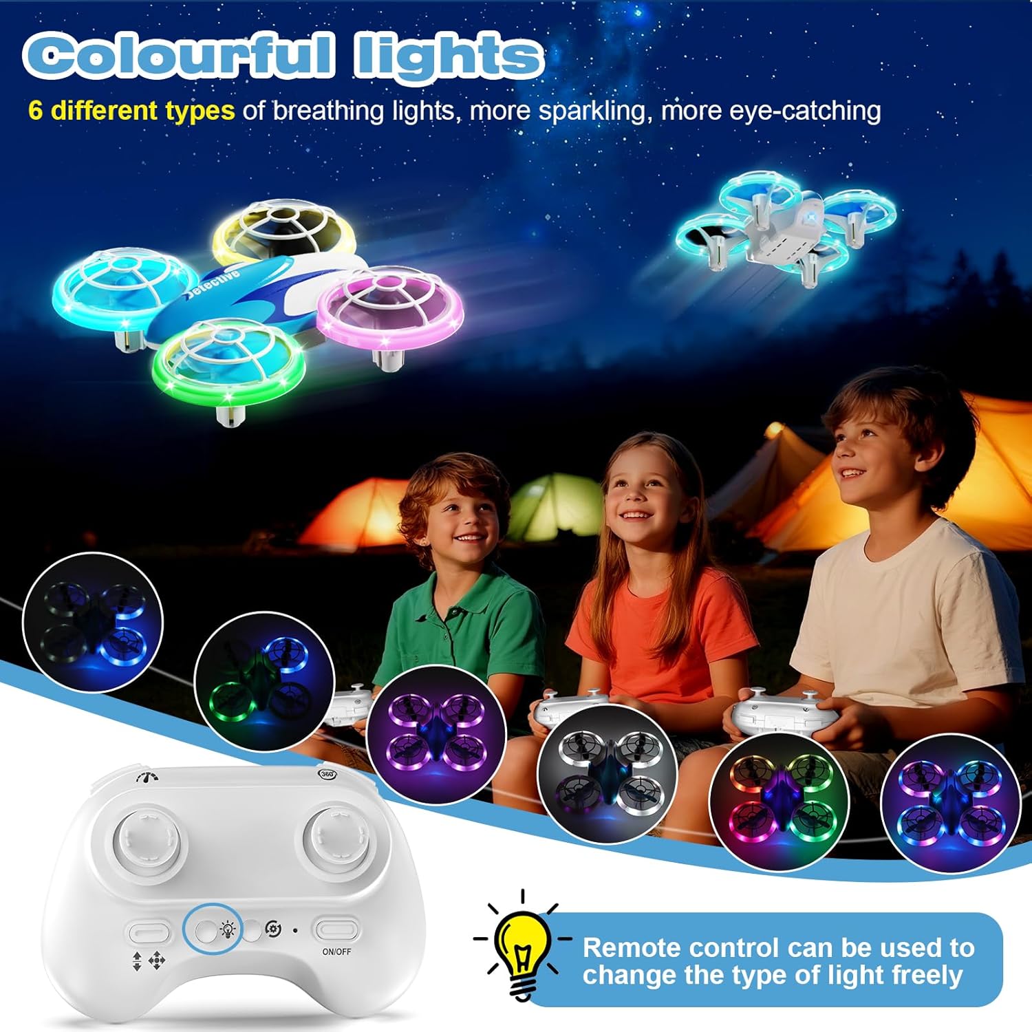 Thumbnail 5 de HOTOIQ Mini Drone for Kids 24-30 mins