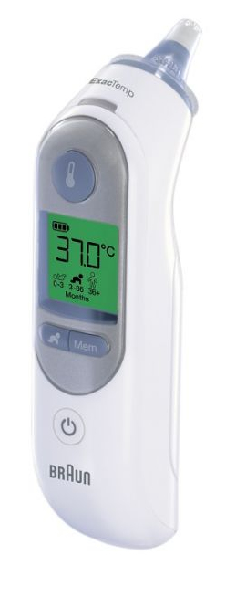 Detalle de Braun ThermoScan 7 termómetro tympanic 1 sonda precalentada