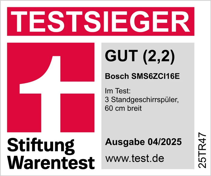 Thumbnail 8 de Bosch SMS6ZCI16E Geschirrspüler mit PerfectDry