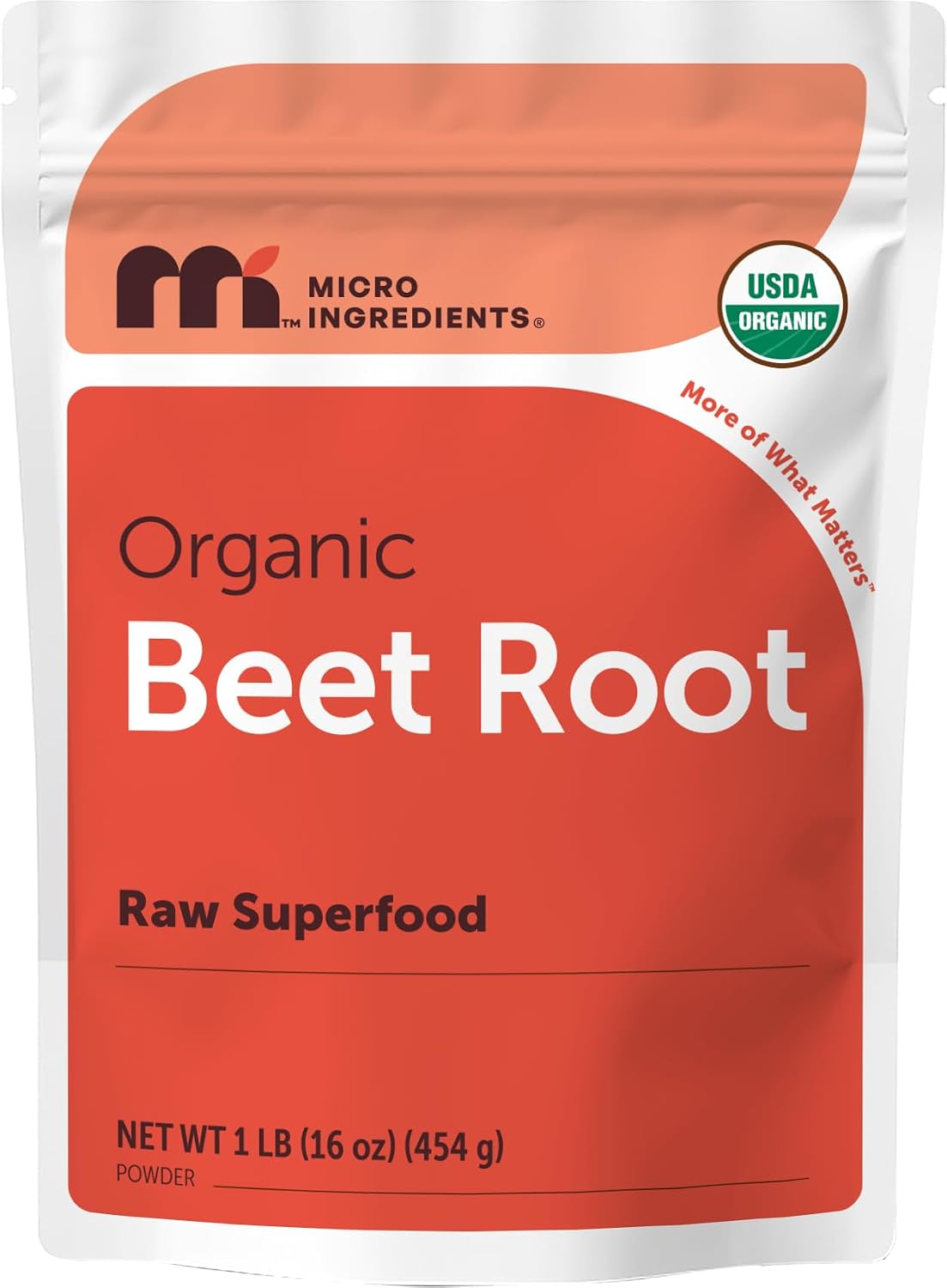 Detalle de Micro Ingredients Organic Beet Root Powder, 1 lb