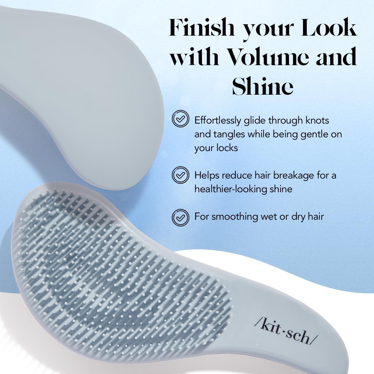Thumbnail 2 de Kitsch Brosse démêlante – Brosse douce pour cheveux bouclés 🎨