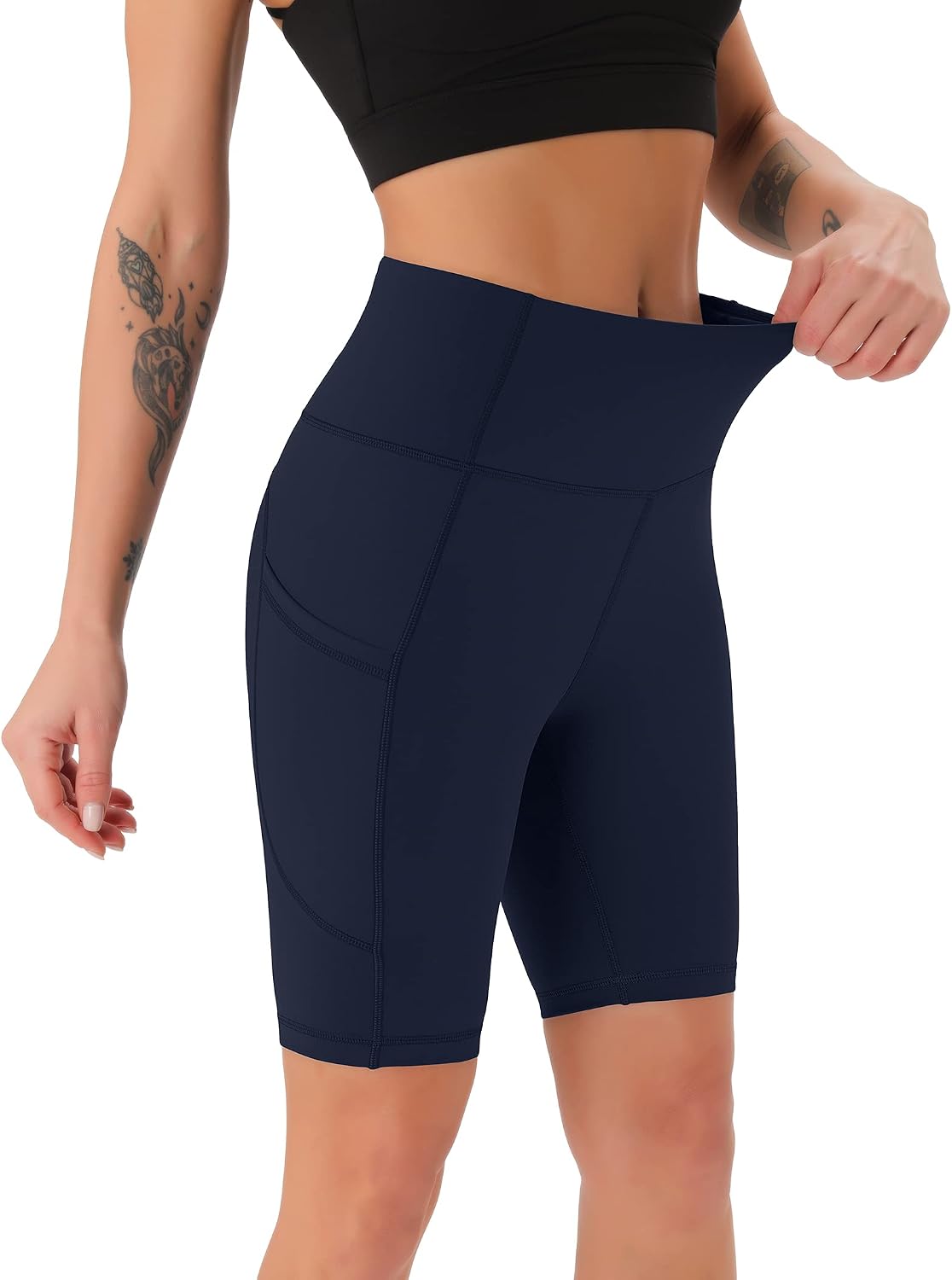 Thumbnail 3 de Persit Damen Kurze Leggings Blickdicht Radlerhose