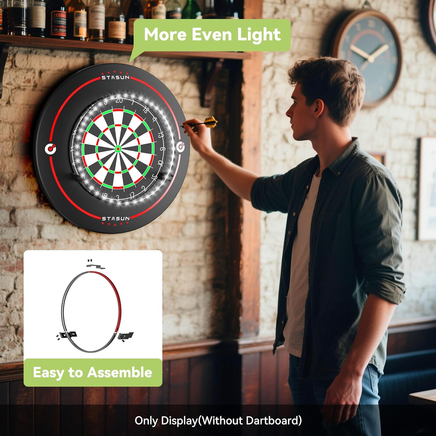 Thumbnail 5 de STASUN 360° Dartboard Light