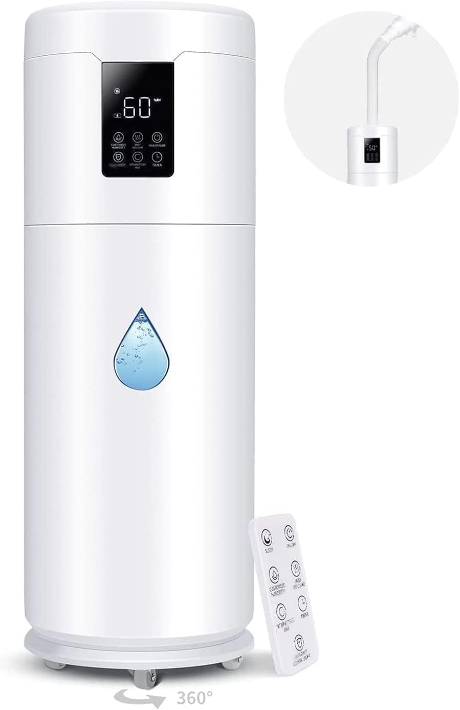 Humidifiers for Large Room 2000 sq.ft. 17L 💧