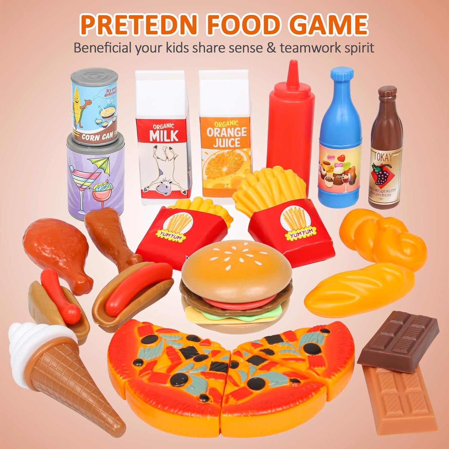 Thumbnail 2 de Shimfun 143 Piece Play Food Set for Toddlers 🍽