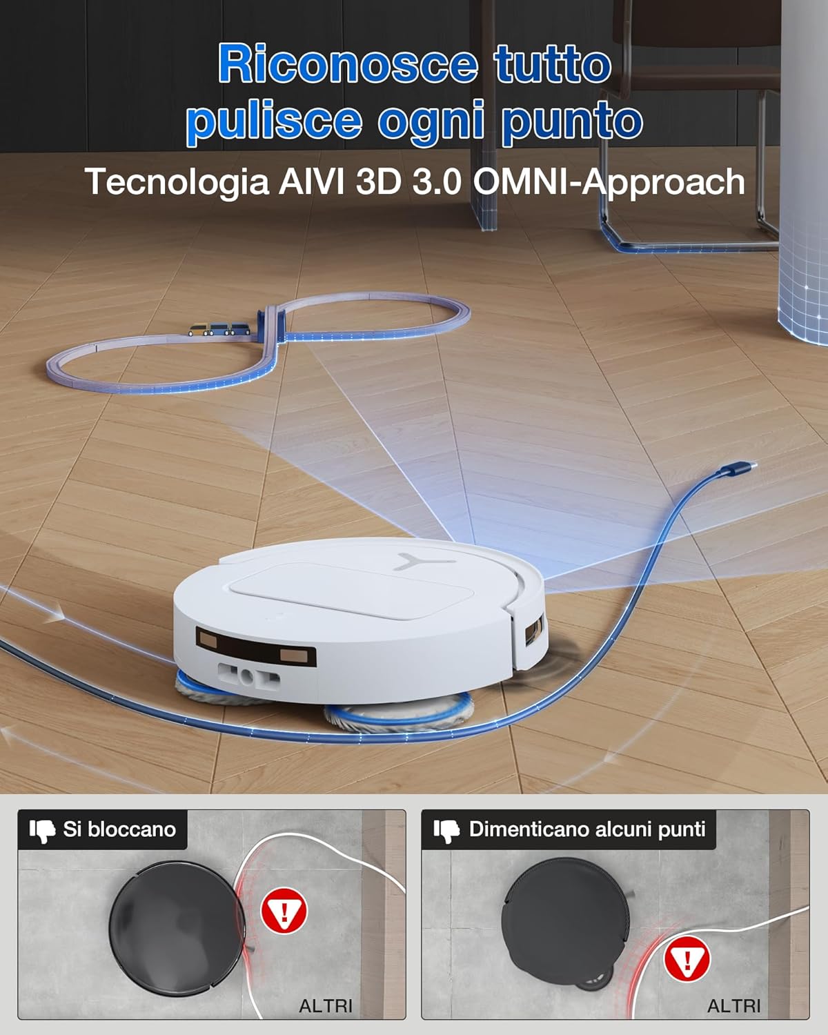 Thumbnail 3 de ECOVACS DEEBOT T50 PRO OMNI Gen2 21000 Pa